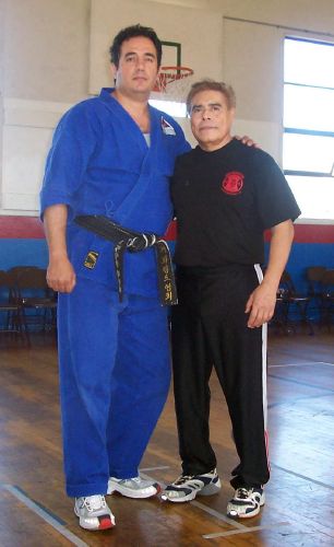 My 1st official martial arts teacher, Prof. Carlos Navarro 